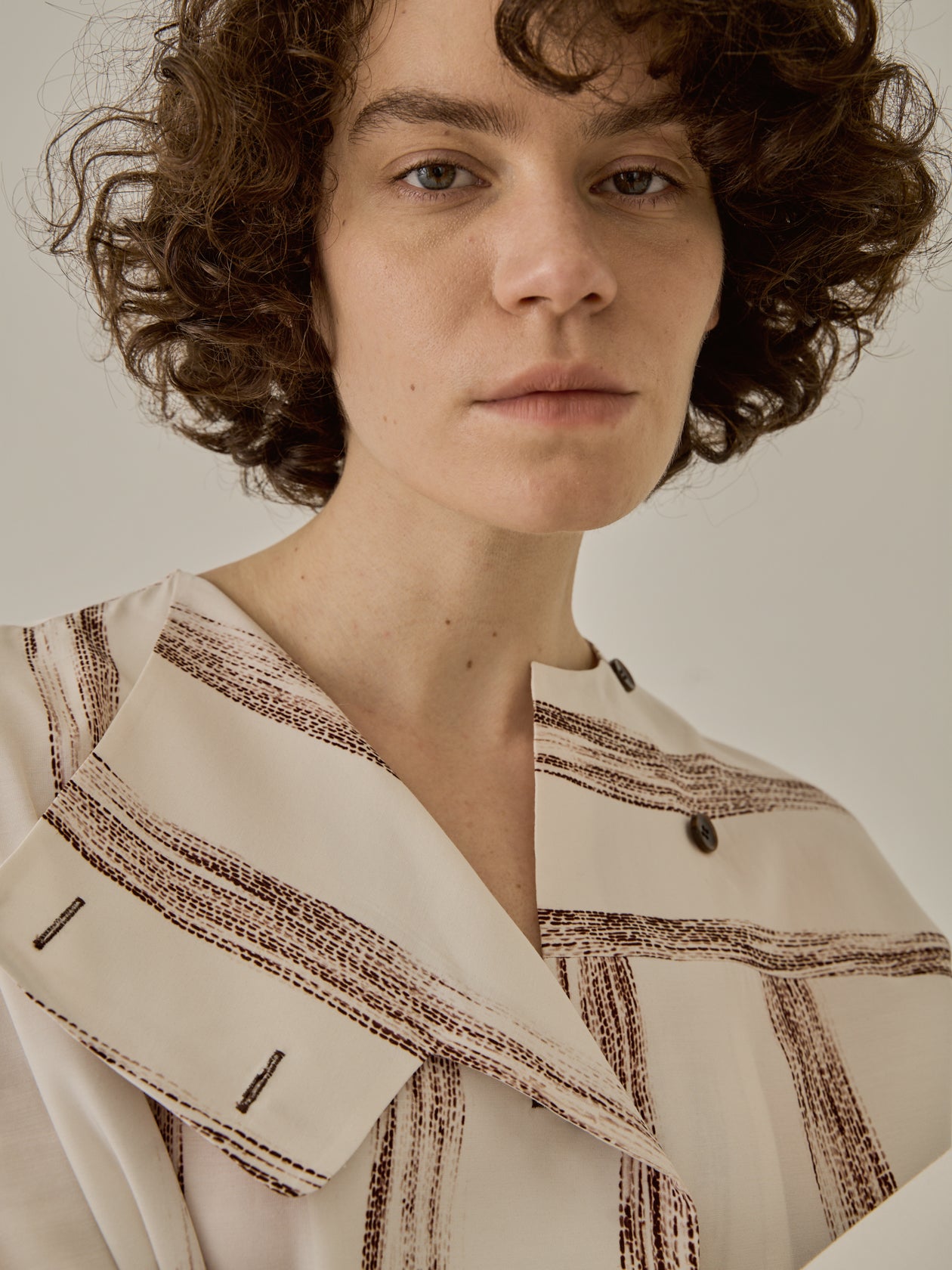 Stitch stripe shirt IV