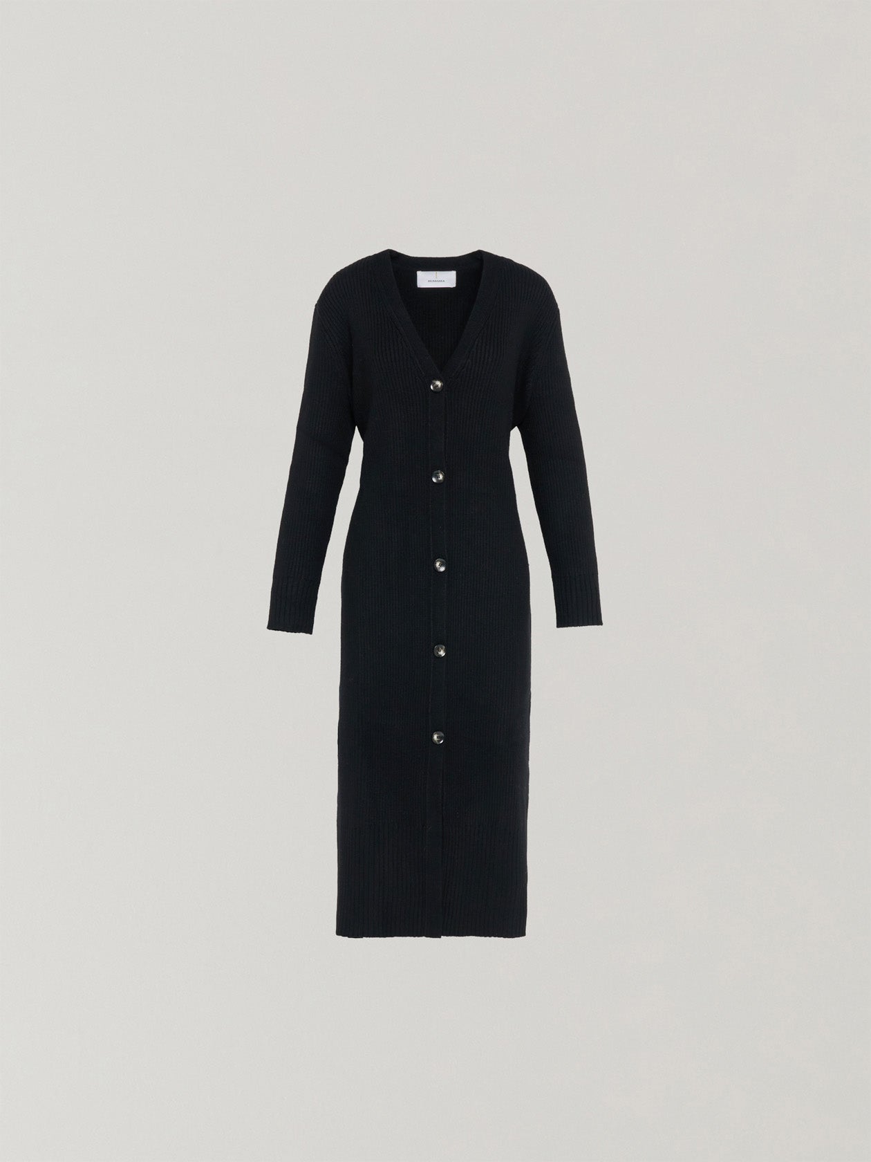 Margo long knit cardigan BK