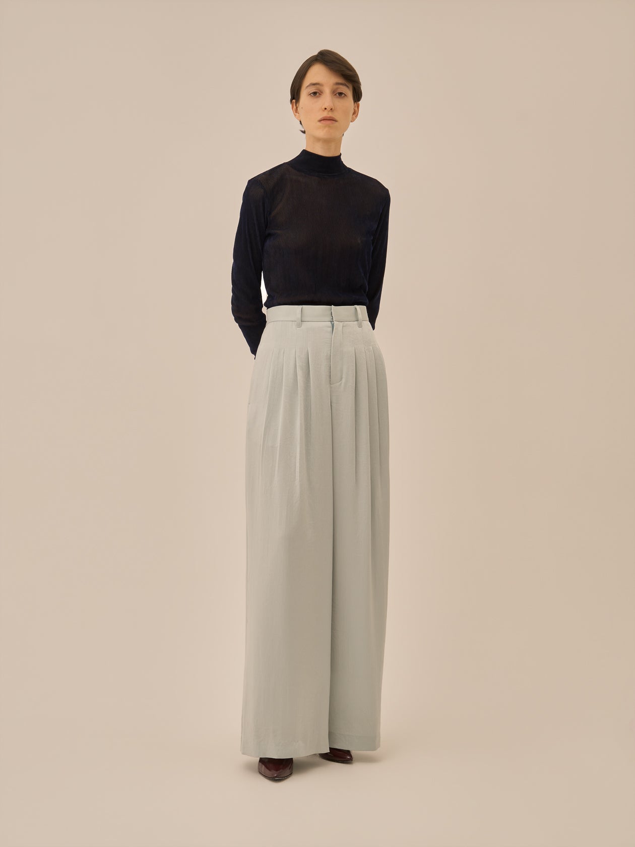 Karina tuck pants GR