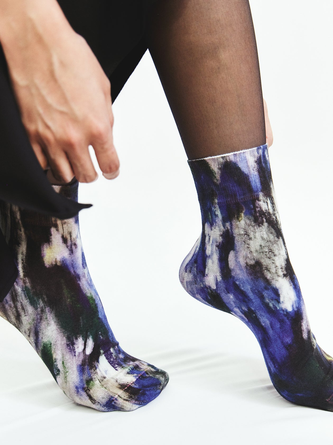 Athenes Print Socks