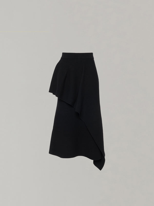 Carola WG knit panel SK BK