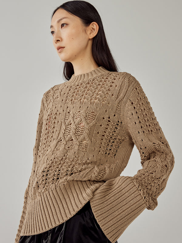 Ina wide sleeve knit PO BE