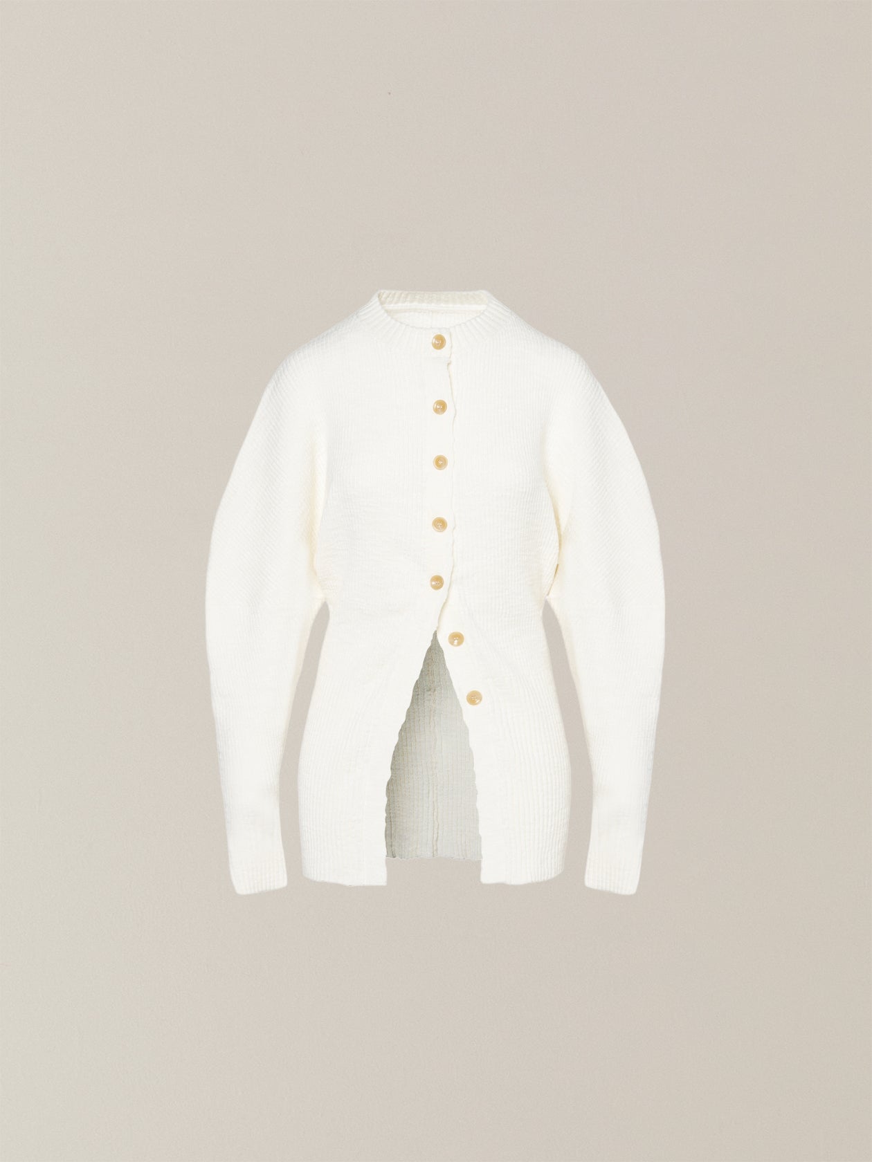 Greer crew neck knit cardigan WH