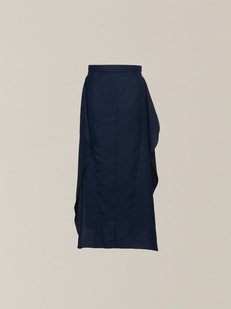Ulla drape panel skirt NV