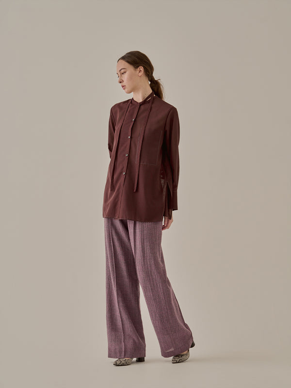 Marika sheer shirt BR
