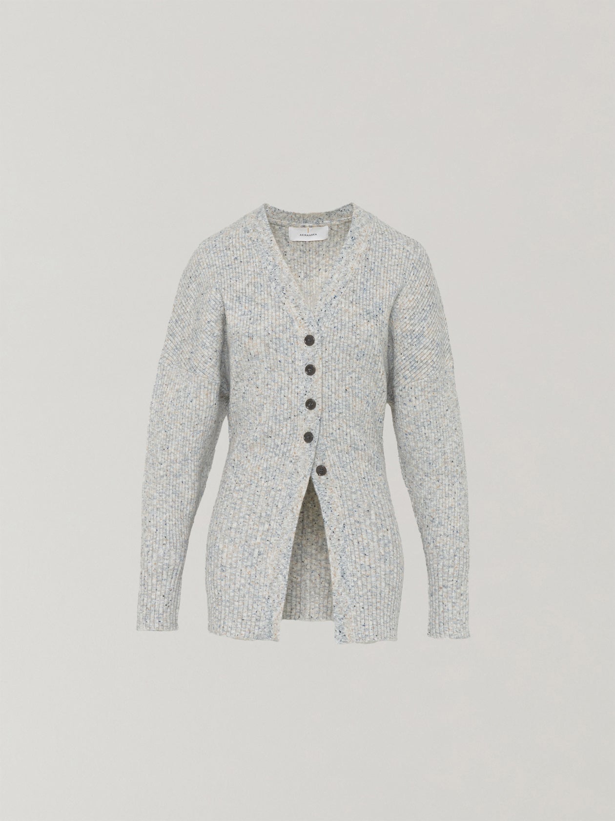Greer melange knit cardigan GY