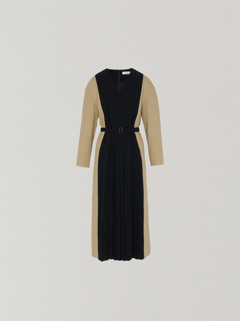 Kate front pleats dress BKBE