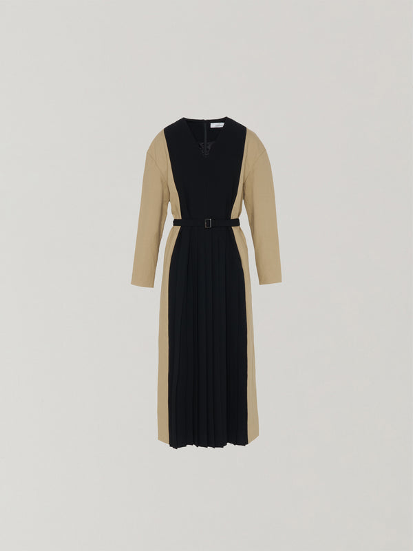 Kate front pleats dress BKBE
