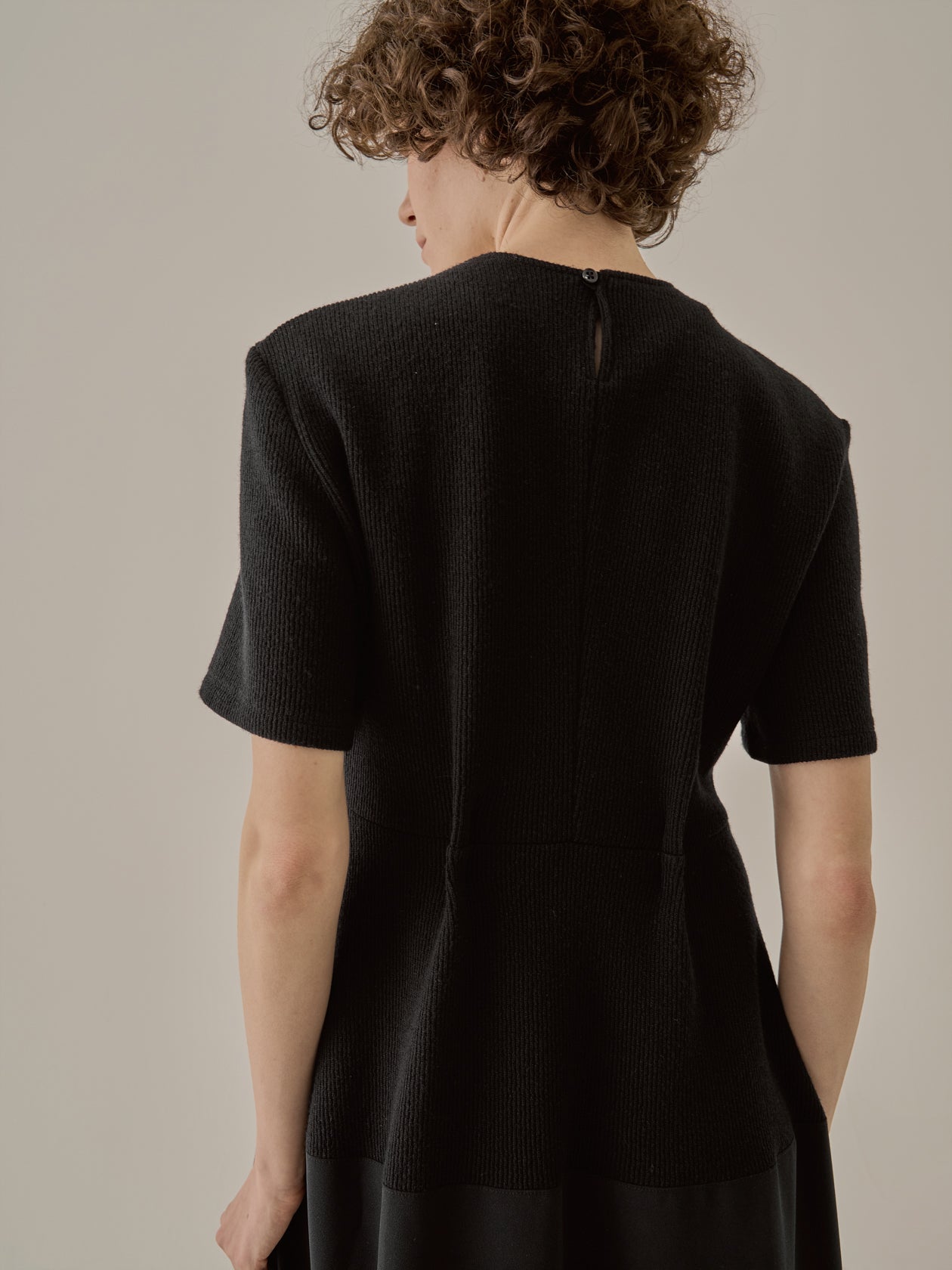 Jodie combi tex jersey dress BK