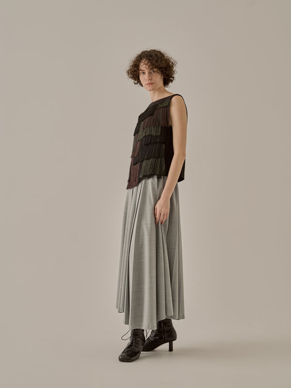 Nichola fringe pullover BK