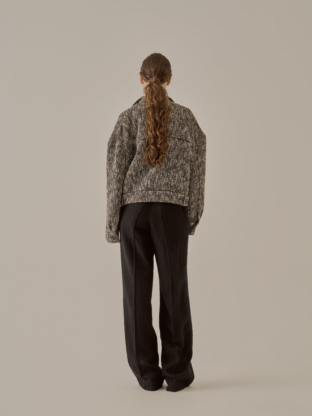 Rosanna tweed blouson BK