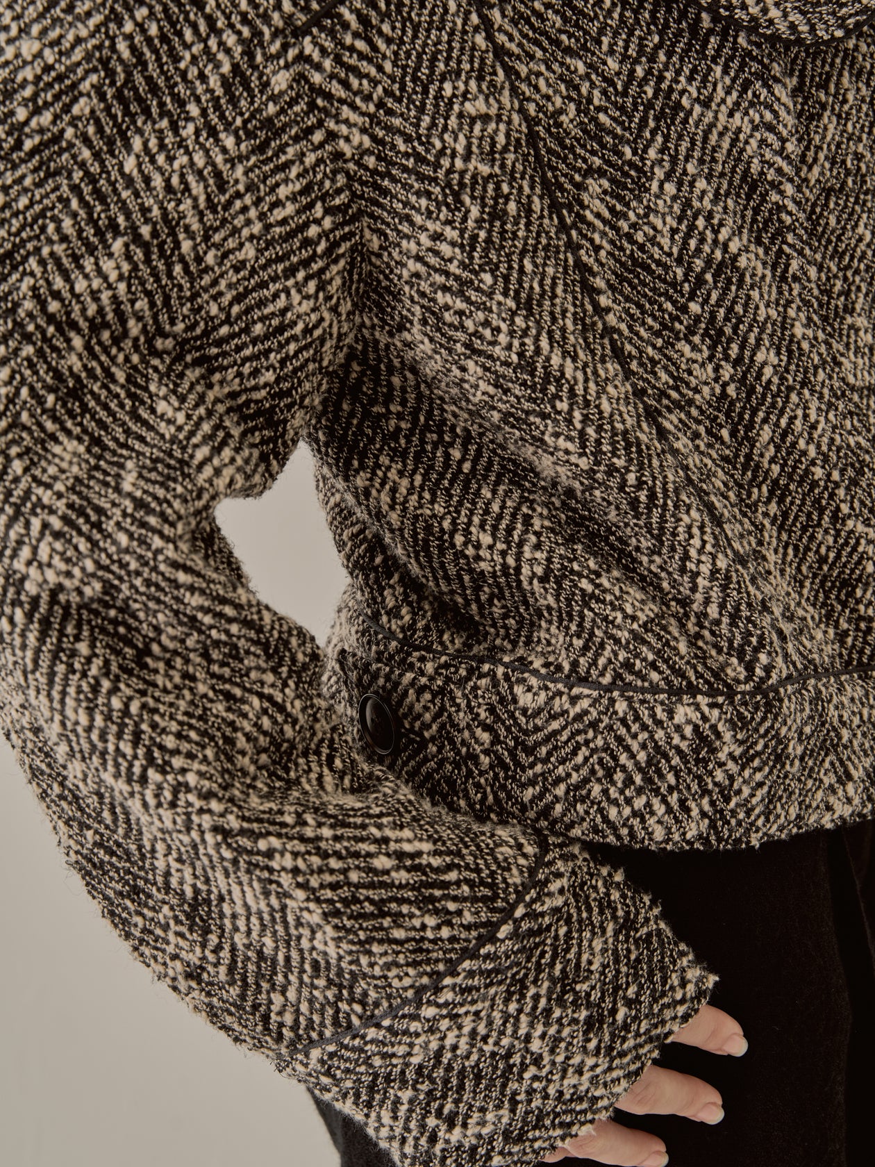 Rosanna tweed blouson BK