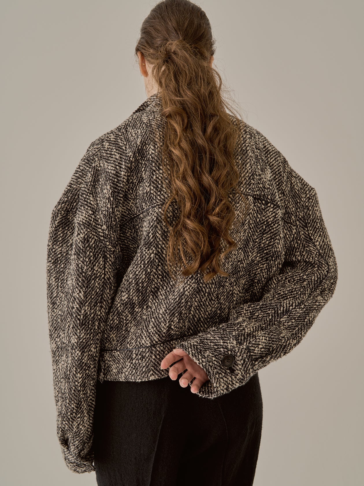 Rosanna tweed blouson BK