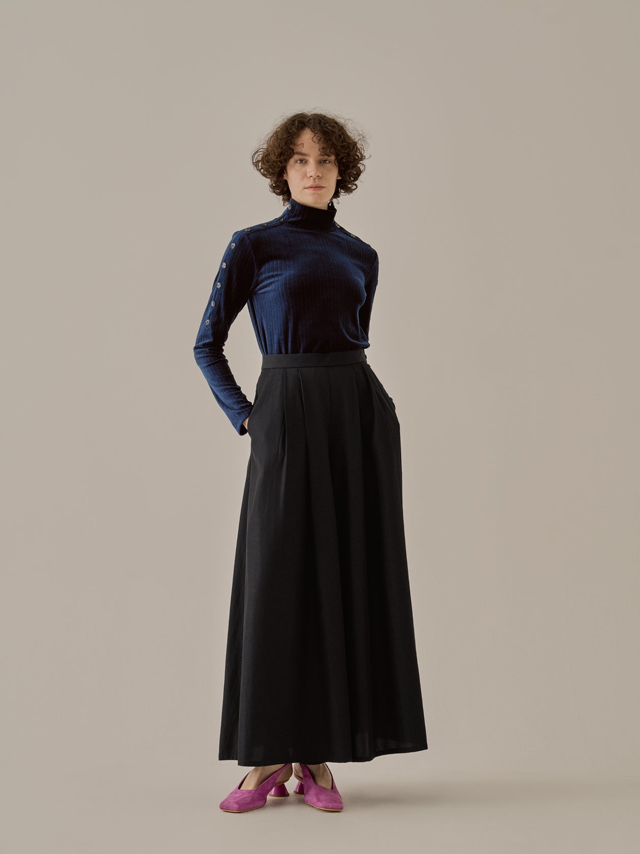 Clarisse hakama pants BK
