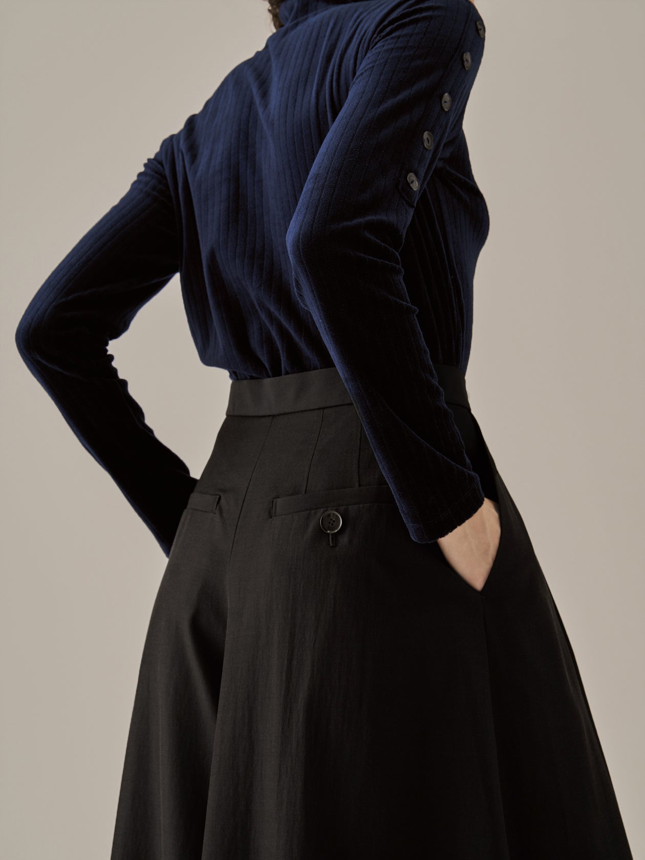 Clarisse hakama pants BK