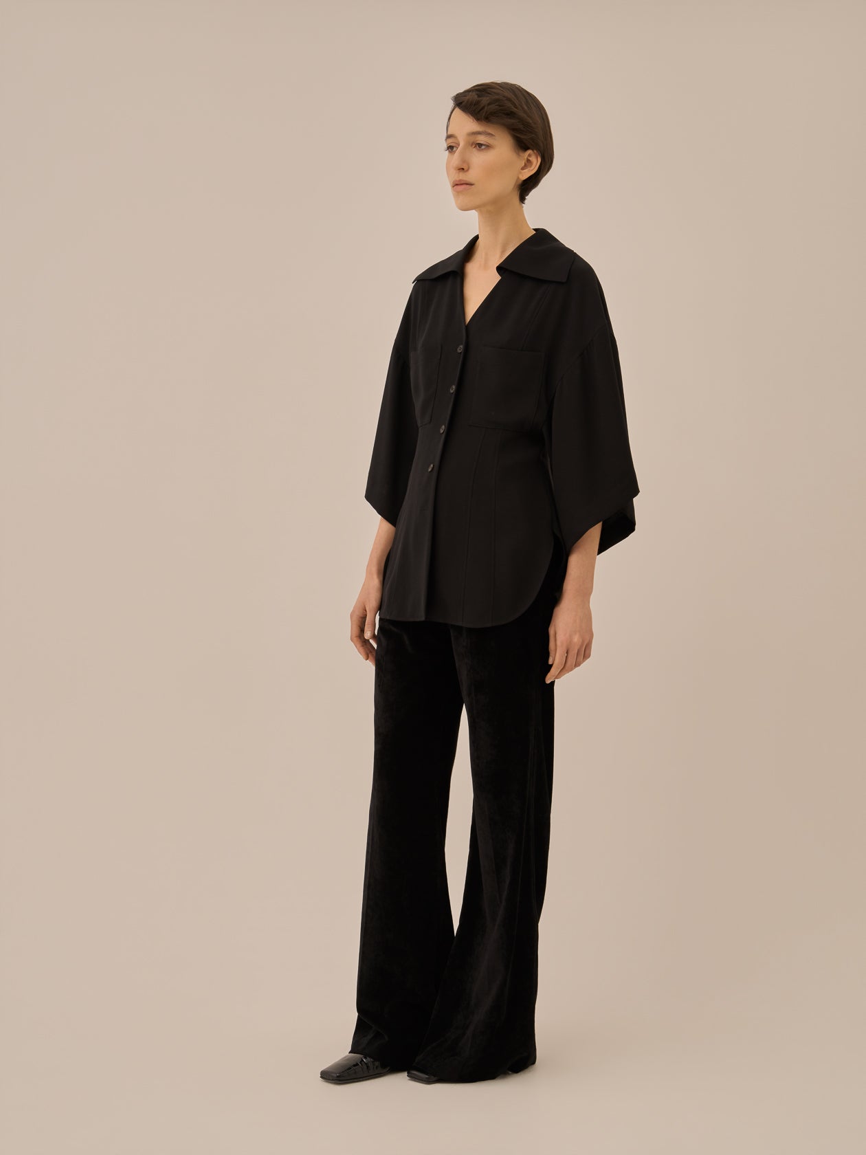 Otylie flare pants BK