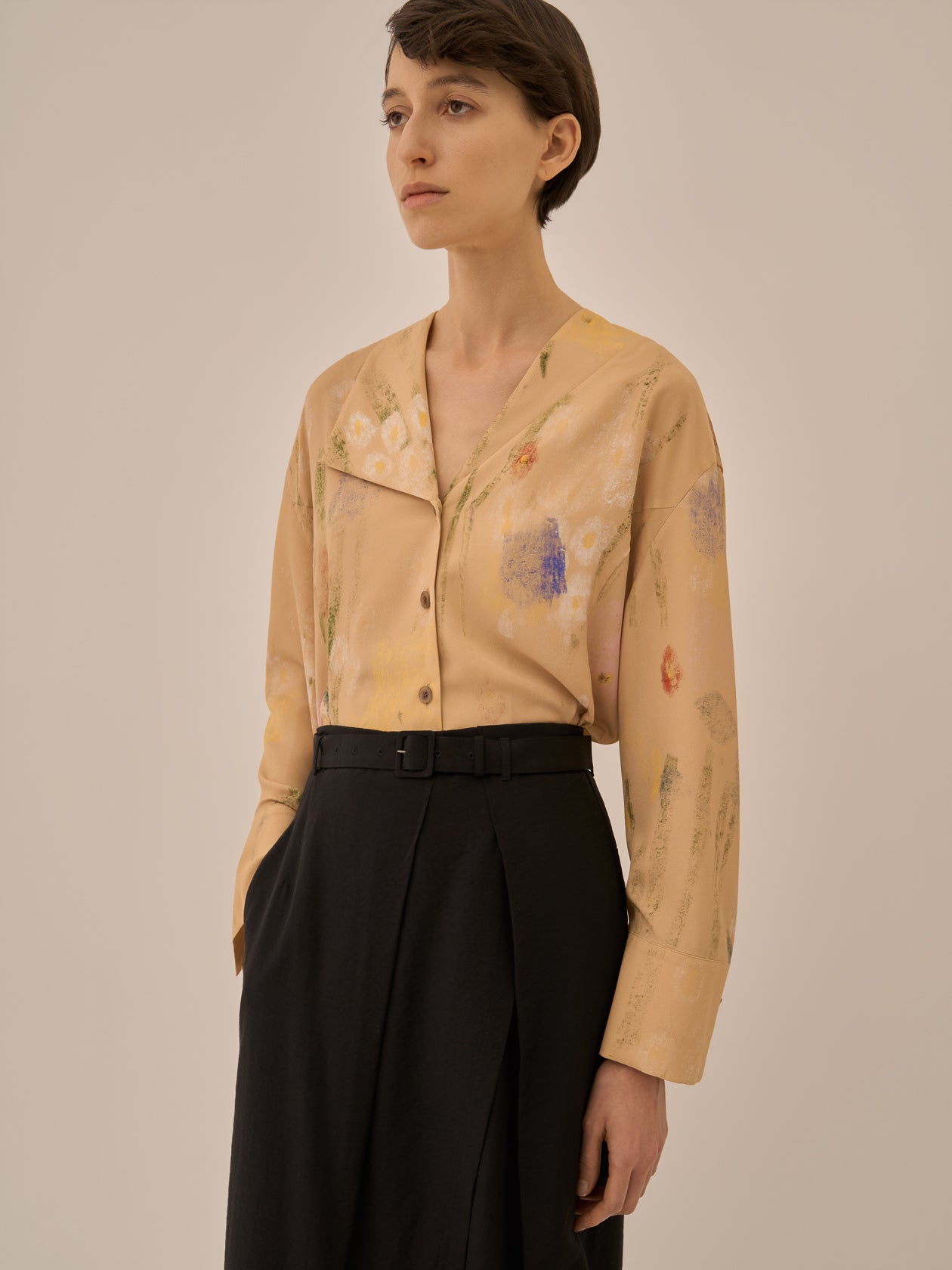 Jacoba tuck skirt BK