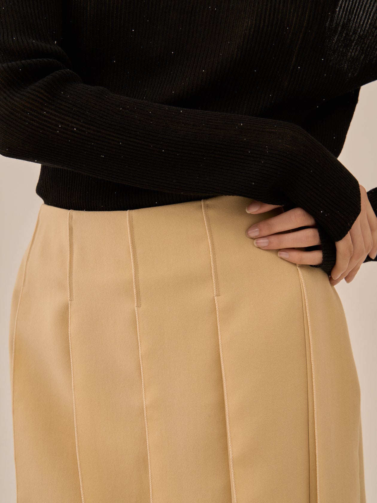 Ramona panel skirt YE
