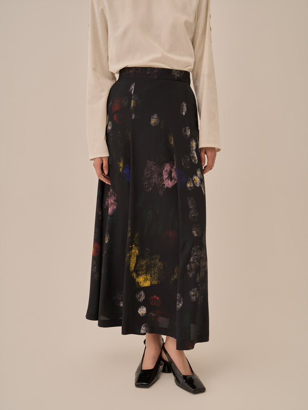 Sabi flare skirt BK