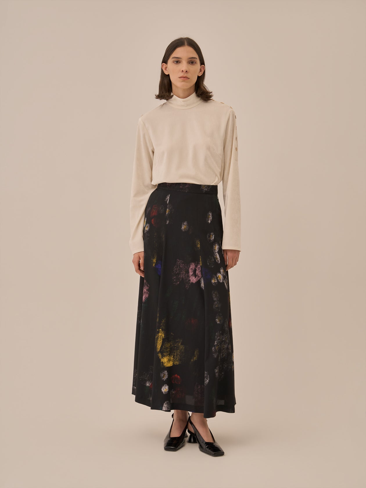Sabi flare skirt BK