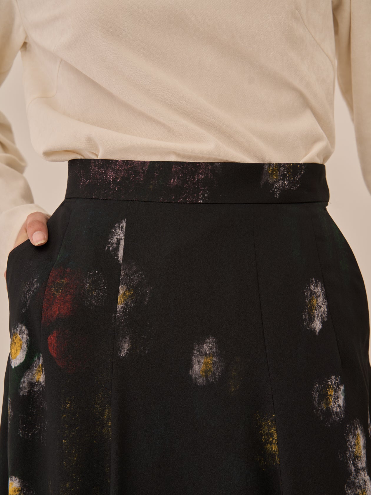 Sabi flare skirt BK