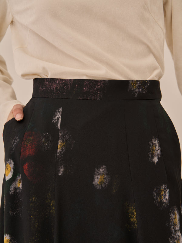 Sabi flare skirt BK