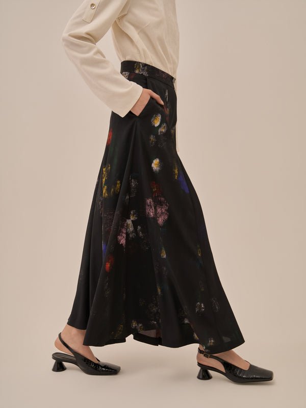 Sabi flare skirt BK