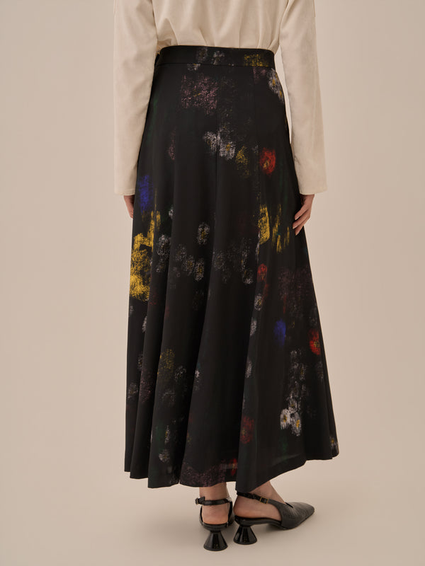 Sabi flare skirt BK