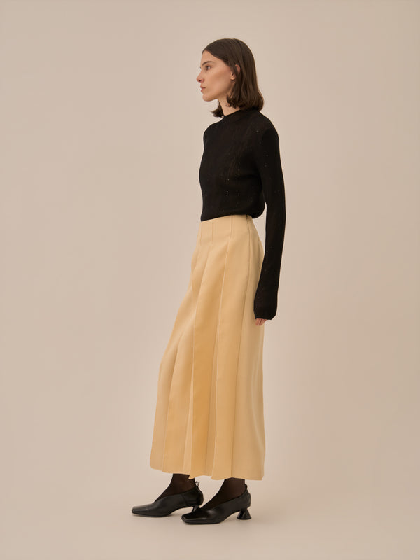 Basilia sequins knit pullover BK