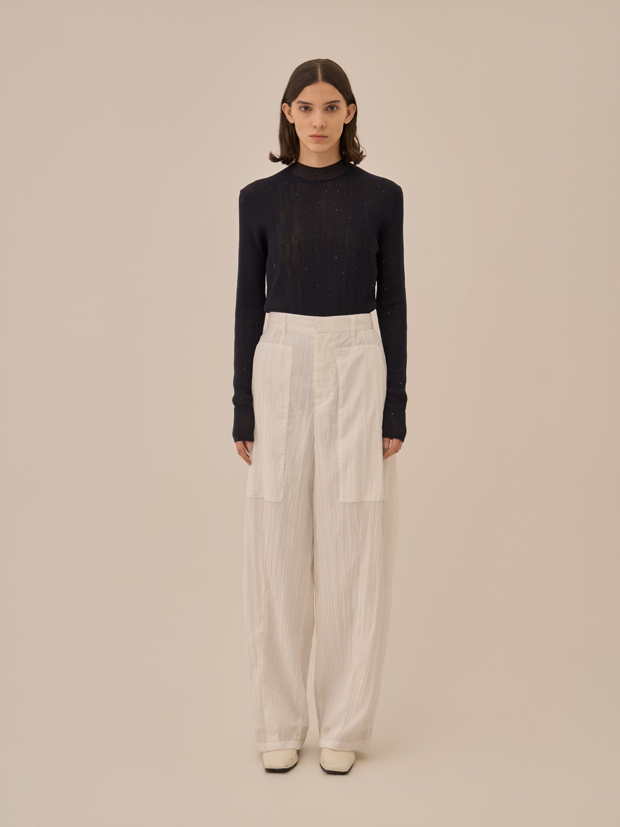 Basilia sequins knit pullover NV