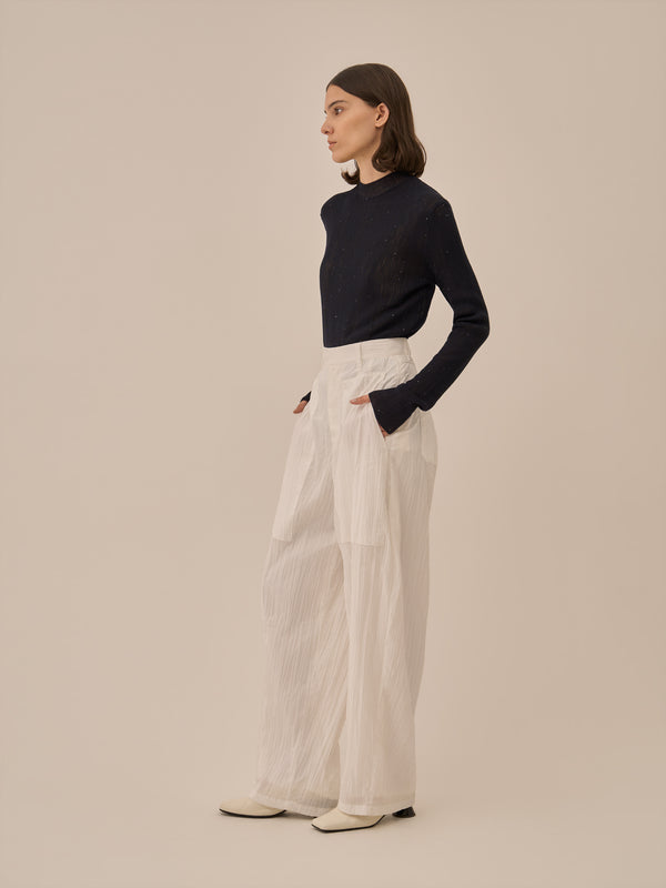 Basilia sequins knit pullover NV