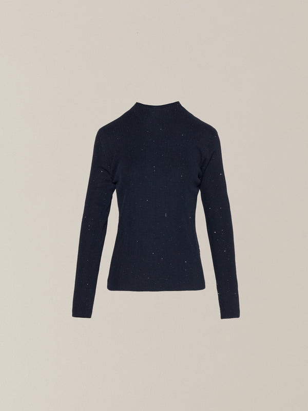 Basilia sequins knit pullover NV