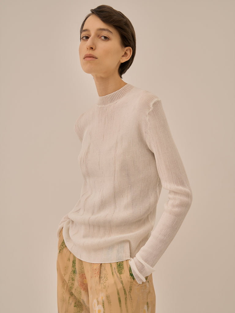 Basilia sequins knit pullover WH