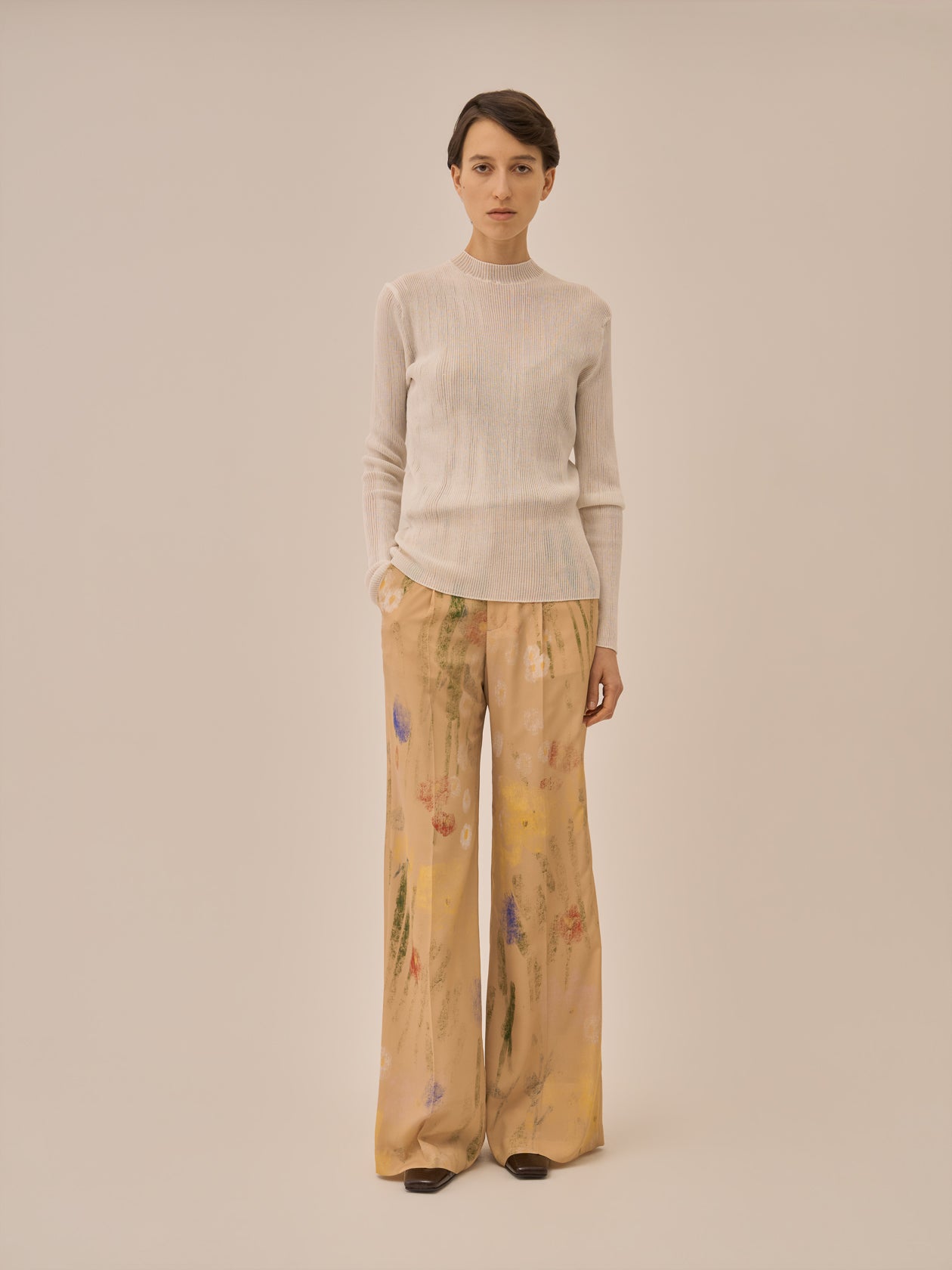 Basilia sequins knit pullover WH