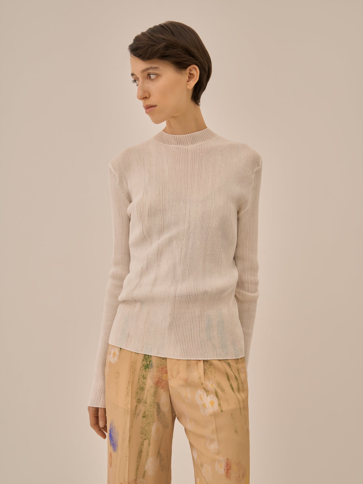 Basilia sequins knit pullover WH