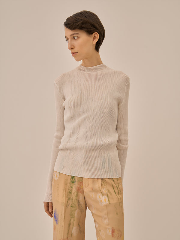 Basilia sequins knit pullover WH