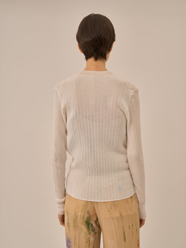 Basilia sequins knit pullover WH