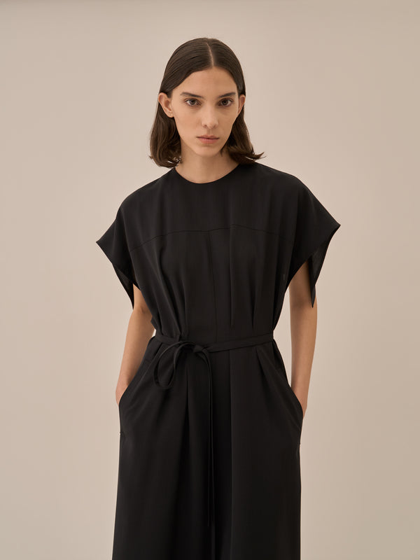 Selina back cape dress BK