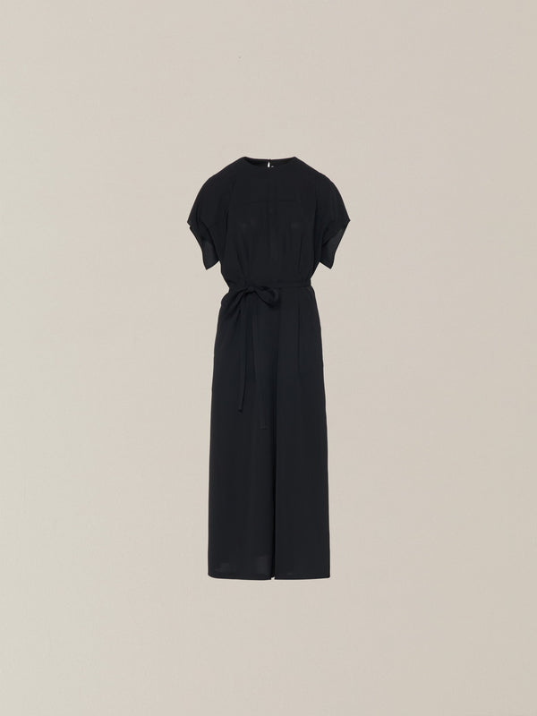 Selina back cape dress BK