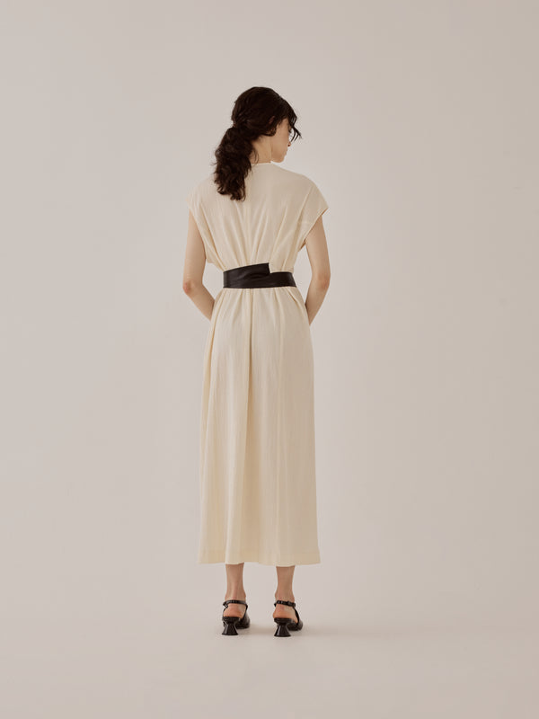 Tuuli belted jersey dress IV