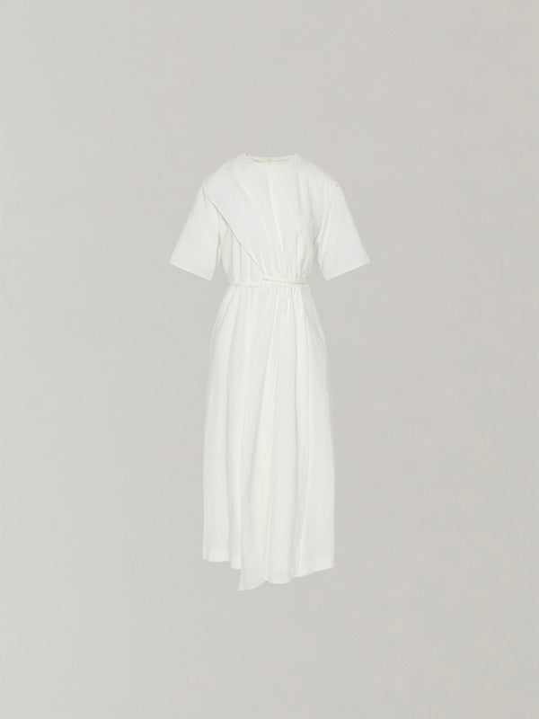 Emelie gathered panel dress OW