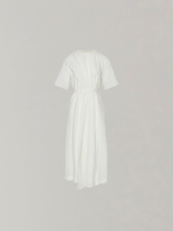 Emelie gathered panel dress OW