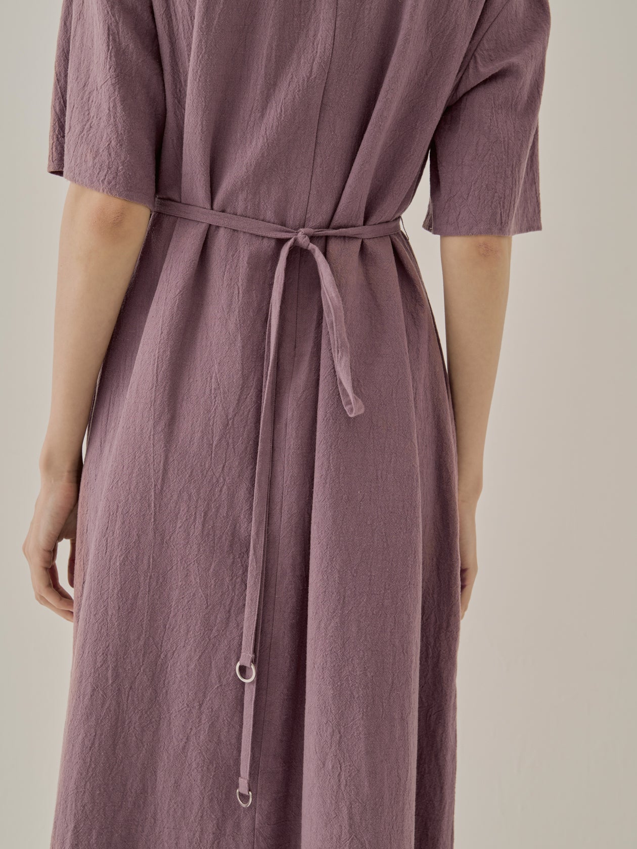 Emelie gathered panel dress PU