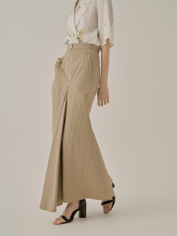 Kaarina front drape skirt BE