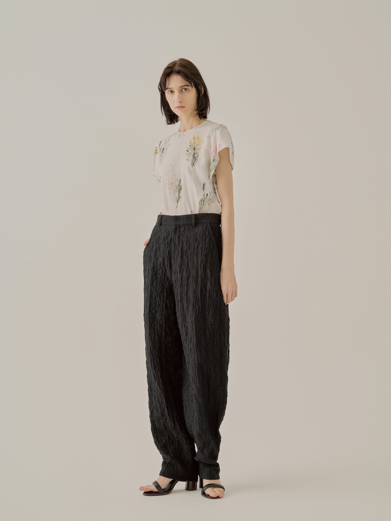 Saskia panel pants BK