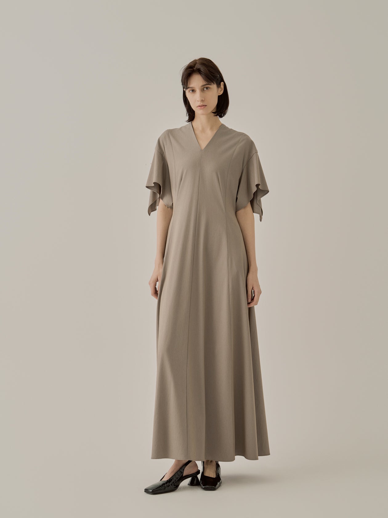 Tamara drape sleeve dress BE