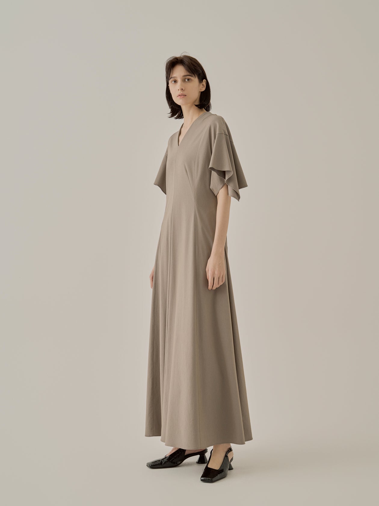 Tamara drape sleeve dress BE