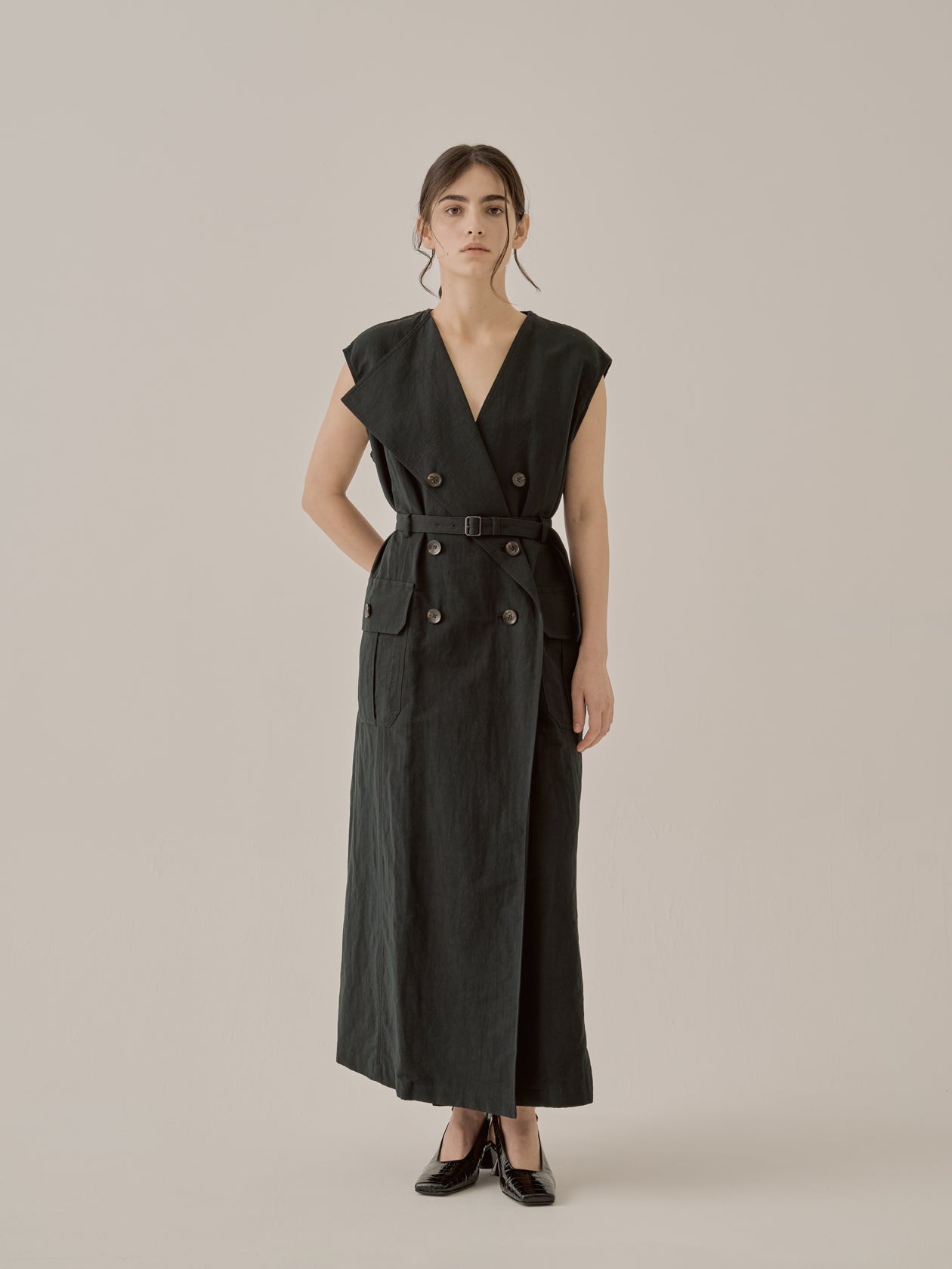 Natalie trench dress BK