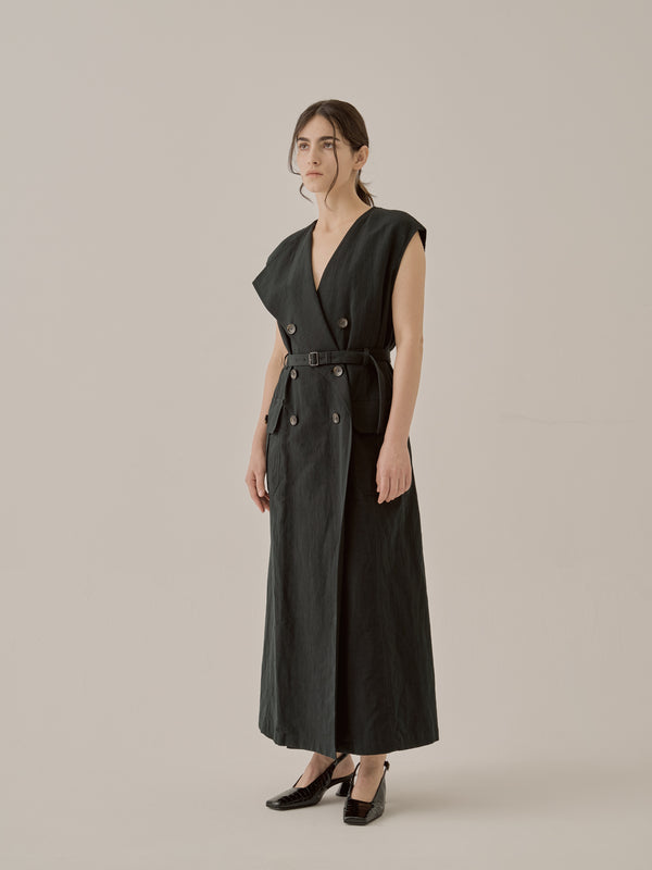 Natalie trench dress BK