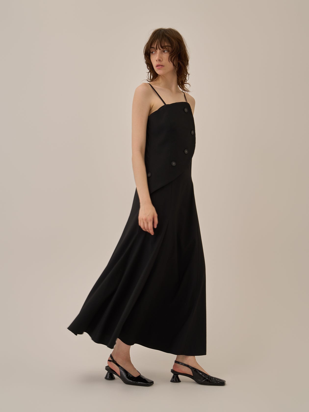 Nicole slip dress BK